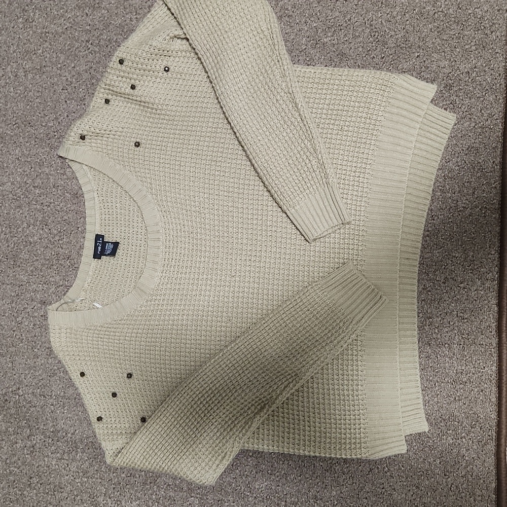 XL Tan Sweater